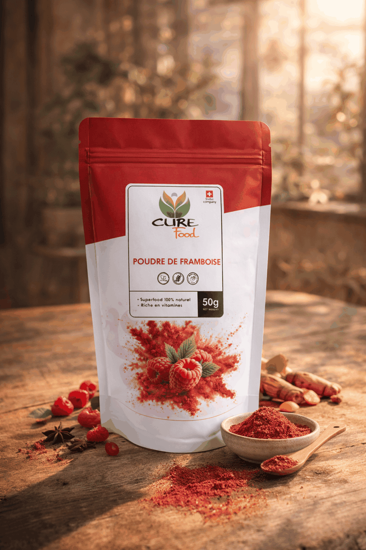Organic Raspberry Powder: Natural Flavors & Nutritional Benefits – curefood